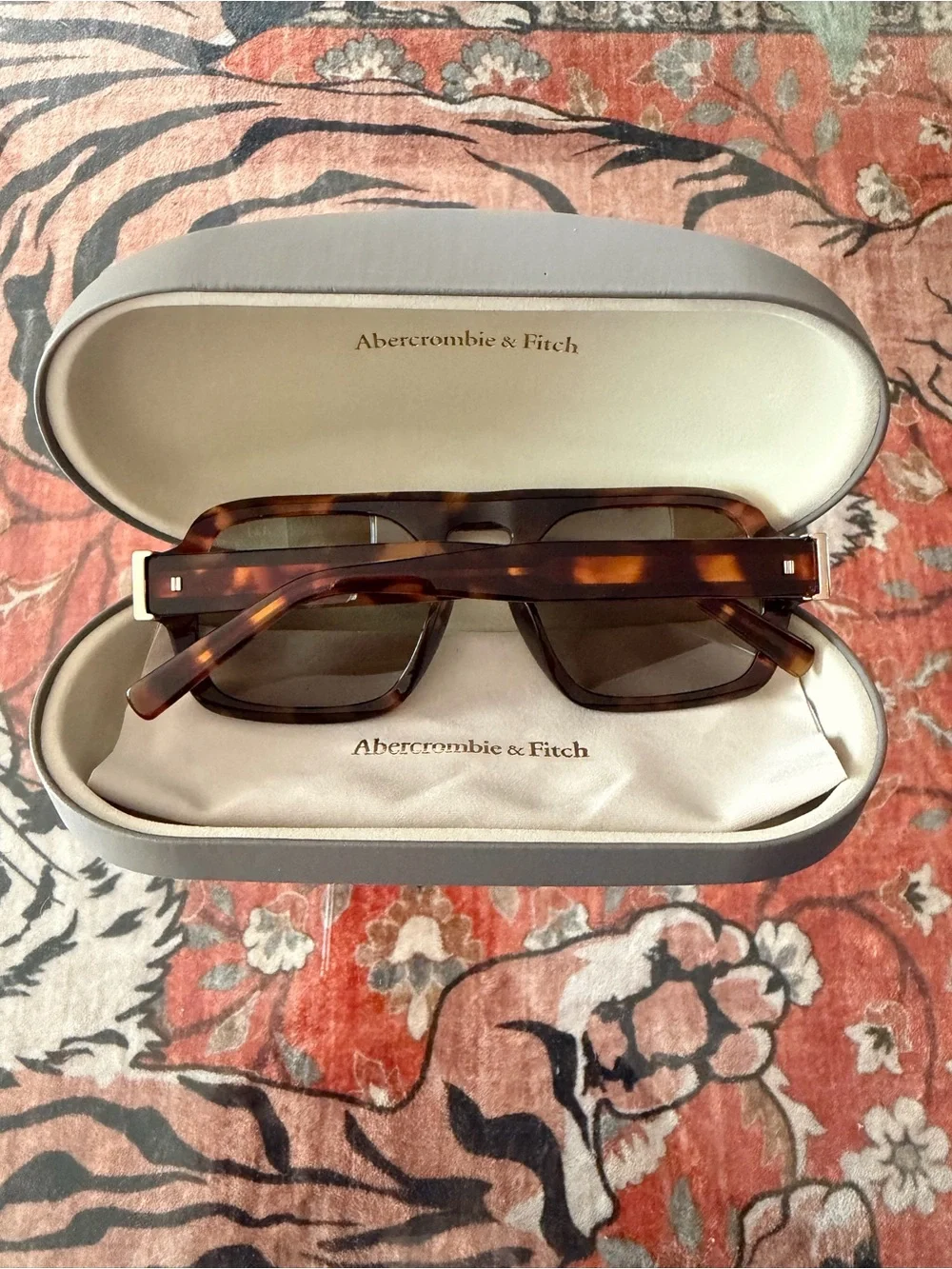 Abercrombie & Fitch Dark Green Sunglasses